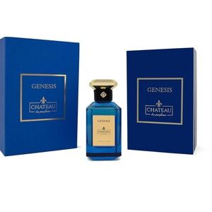 Chateau Blue Perfume Bottle